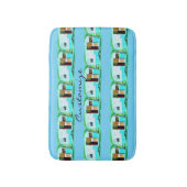 カスタマイズヴィンテージキャラバンキャンパーThunder_Cove バスマット (正面縦)