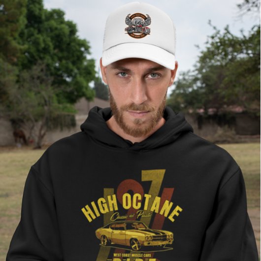 カスタマイズヴィンテージバイクRoute 66ウィングス キャップ