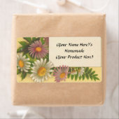 カスタマイズヴィンテージフローラキャニング/キャンドルラベルC ラベル (インサイチュ)