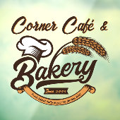 カスタマイズヴィンテージベーカリーグレインバナーアーストーン ウィンドウサイン (シート3)