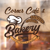 カスタマイズヴィンテージベーカリーグレインバナーアーストーン ウィンドウサイン (シート2)