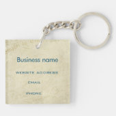 カスタマイズヴィンテージ キーホルダー (裏面)