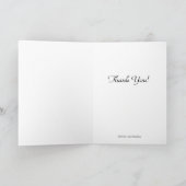 カスタマイズ三日月月に鍵西波止場- サンキューカード (内部)