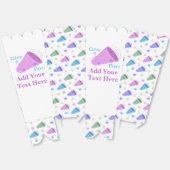 カスタマイズ与え可能なAシャウト・アウト・ポップコーン フェイバーボックス (見開き)