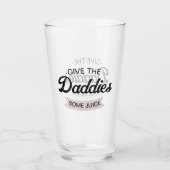 カスタマイズ与え文字汁が出る タンブラーグラス (正面)