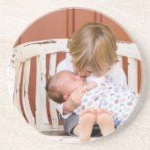 カスタマイズ両面フォトパーソナライズされた コースター (正面)