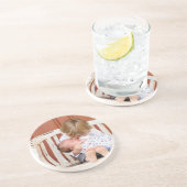 カスタマイズ両面フォトパーソナライズされた コースター (側面)