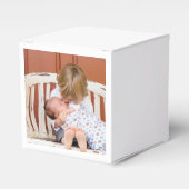 カスタマイズ両面フォトパーソナライズされた フェイバーボックス (正面サイド)