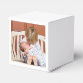 カスタマイズ両面フォトパーソナライズされた フェイバーボックス (裏面サイド)