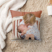 カスタマイズ両面写真パーソナライズされた クッション (ブランケット)