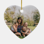 カスタマイズ両面写真 セラミックオーナメント (裏面)