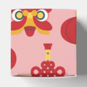 カスタマイズ中国の可能な新年のラッキーレッドアイコン フェイバーボックス (上部)