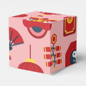 カスタマイズ中国の可能な新年のラッキーレッドアイコン フェイバーボックス (裏面サイド)