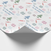 カスタマイズ今の季節だすてき!クリスマス ラッピングペーパー (角)