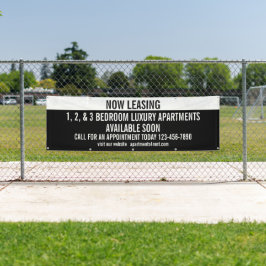 カスタマイズ今リース用アパートメンツ 横断幕