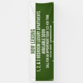 カスタマイズ今リース用アパートメンツ 横断幕 (縦)