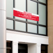 カスタマイズ今リース用アパートメンツ 横断幕 (ビルの外側)