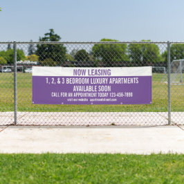 カスタマイズ今リース用アパートメンツ 横断幕