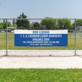 カスタマイズ今リース用アパートメンツ 横断幕