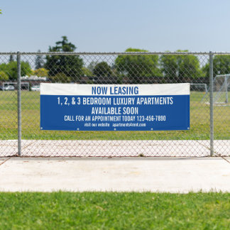 カスタマイズ今リース用アパートメンツ 横断幕