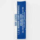 カスタマイズ今リース用アパートメンツ 横断幕 (縦)