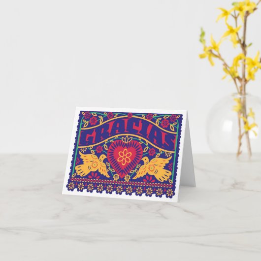 カスタマイズ仲の良い恋人同士のメッセージカード カード (黄色い花)