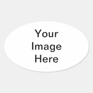 カスタマイズ会社のロゴまたは名前 楕円形シール
