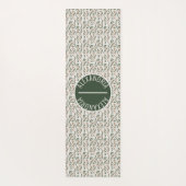 カスタマイズ伝統的細胞 ヨガマット (裏面)