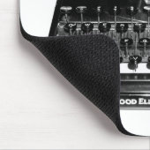 カスタマイズ作家のタイプライターのマウスパッド- マウスパッド (コーナー)