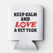 カスタマイズ保可能な静かさとVet Tech Giantを愛する 缶クーラー (裏面)