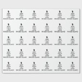 カスタマイズ保可能な静かで愛のロードアイランド ラッピングペーパー (フラット)