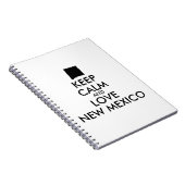 カスタマイズ保可能な、静かで愛用できるニューメキシコ ノートブック (右側)