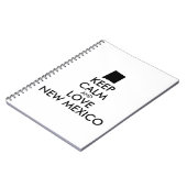 カスタマイズ保可能な、静かで愛用できるニューメキシコ ノートブック (左側)