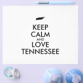 カスタマイズ保可能なCALMとLOVEテネシー チラシ (シングル)