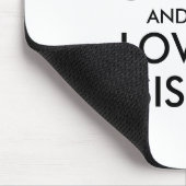 カスタマイズ保可能なCALMとLOVEミシシッピ マウスパッド (コーナー)