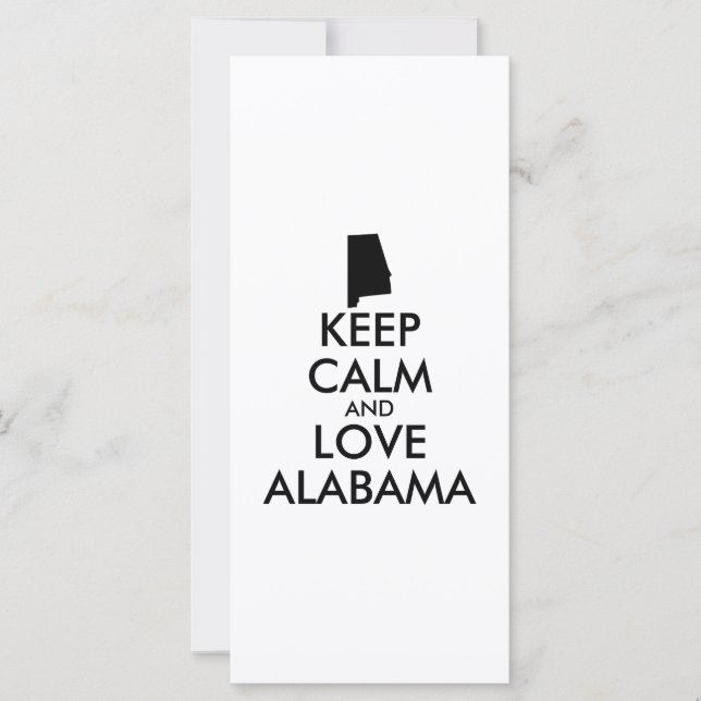 カスタマイズ保可能なCALMとLOVE ALABAMA (正面)