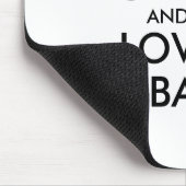 カスタマイズ保可能なCALMとLOVE ALABAMA マウスパッド (コーナー)