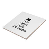 カスタマイズ保可能なCALMとLOVE COLORADO タイル (側面)