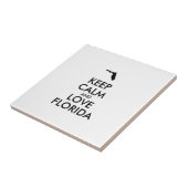 カスタマイズ保可能なCALMとLOVE FLORIDA タイル (側面)