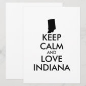 カスタマイズ保可能なCALMとLOVE INDIANA (正面/裏面)