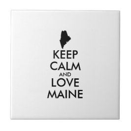 カスタマイズ保可能なCALMとLOVE MAINE タイル