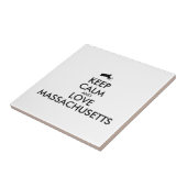 カスタマイズ保可能なCALMとLOVE MASSACHUSETTS タイル (側面)