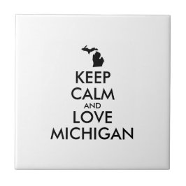 カスタマイズ保可能なCALMとLOVE MICHIGAN タイル