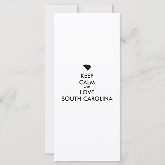 カスタマイズ保可能なCALMとLOVE SOUTH CAROLINA (正面)