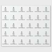 カスタマイズ保可能なCALMとLOVE SOUTH CAROLINA ラッピングペーパー (フラット)