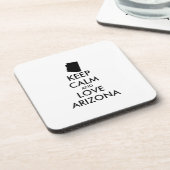 カスタマイズ保可能なCALM and LOVE ARIZONA コースター (左側)