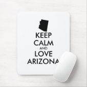 カスタマイズ保可能なCALM and LOVE ARIZONA マウスパッド (マウス)