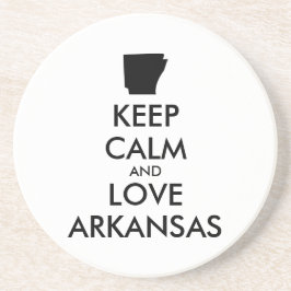 カスタマイズ保可能なCALM and LOVE ARKANSAS コースター