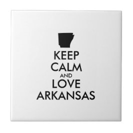 カスタマイズ保可能なCALM and LOVE ARKANSAS タイル