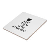 カスタマイズ保可能なCALM and LOVE ARKANSAS タイル (側面)